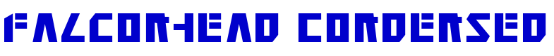 Falconhead Condensed 字体